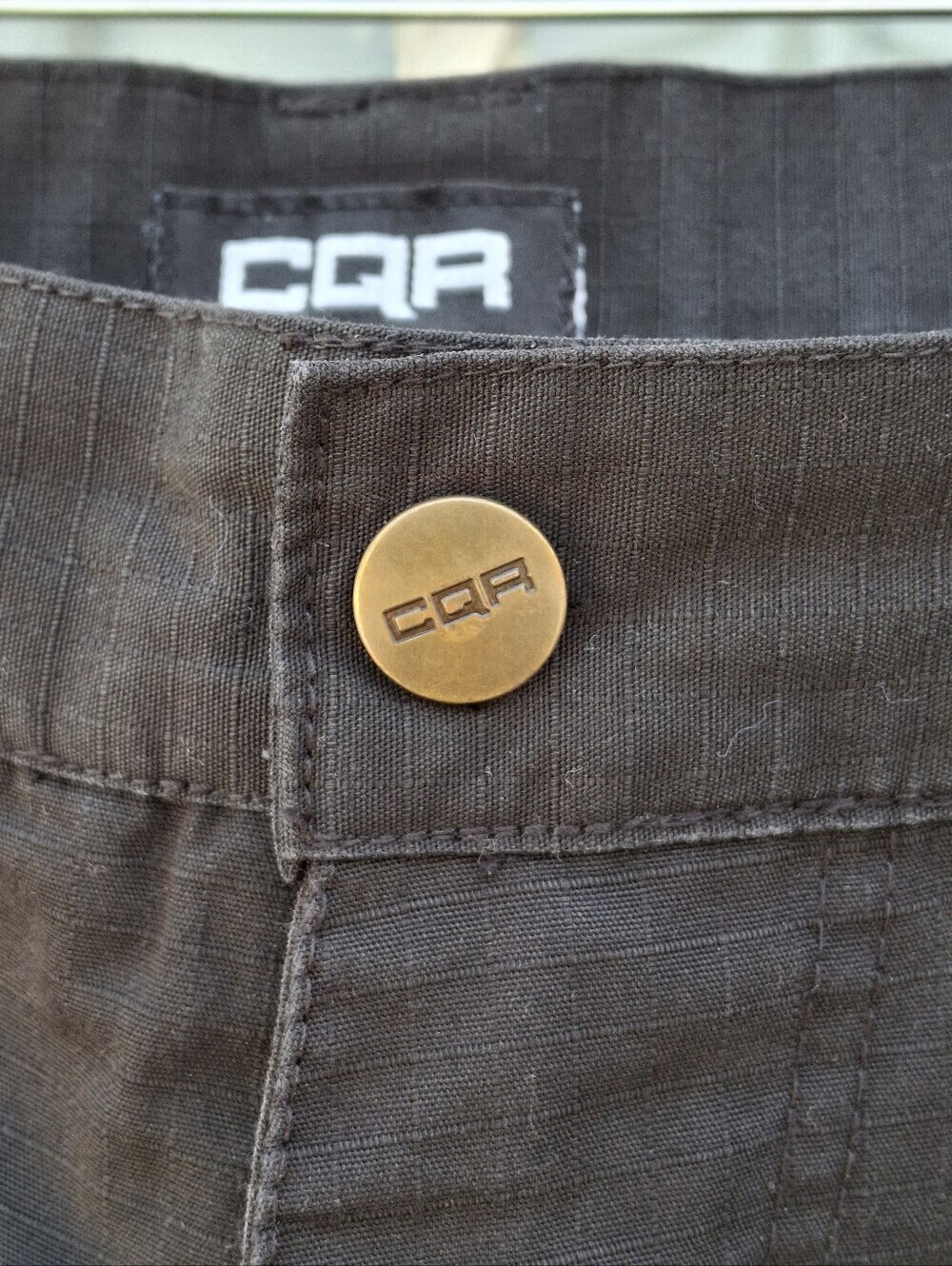 CQR Tlp-104 Lightweight Ripstop EDC Tactical Black Cargo Pants Men 36w X 30l - Picture 8 of 14
